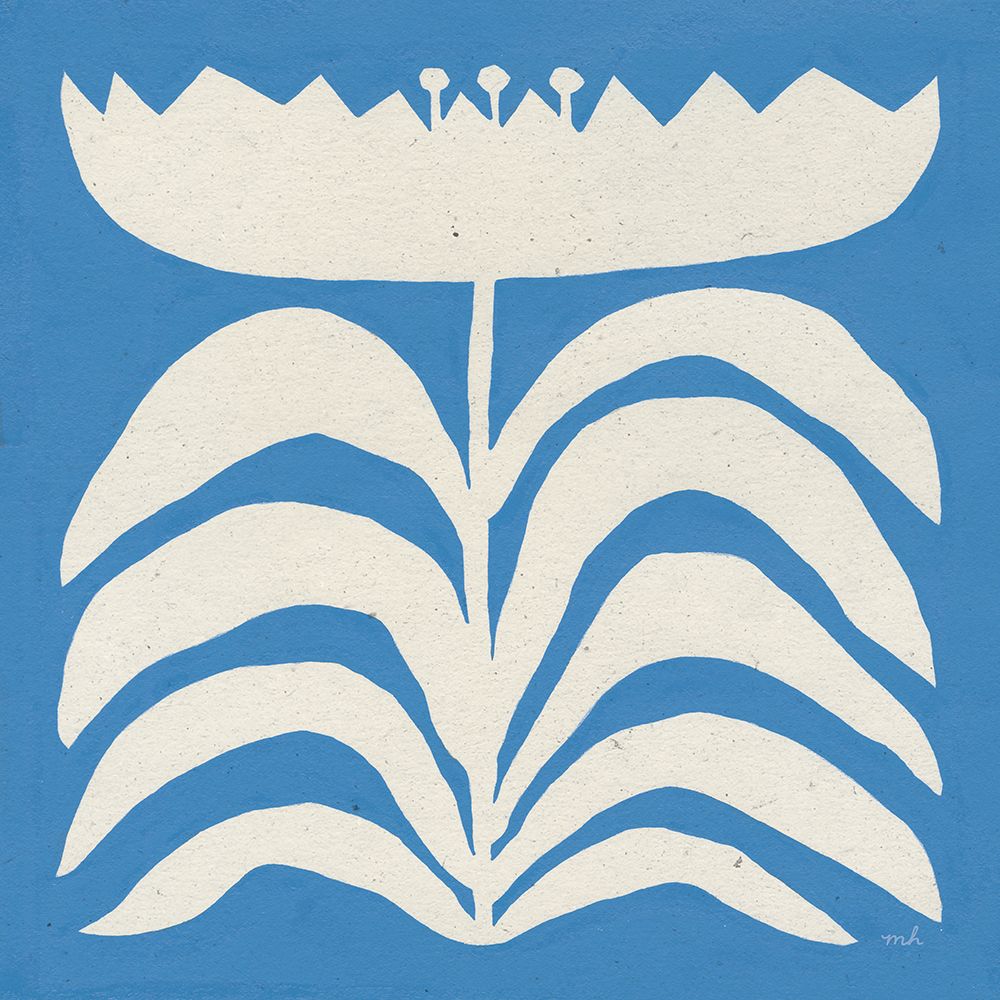 Delighted II Blue art print by Moira Hershey for $57.95 CAD