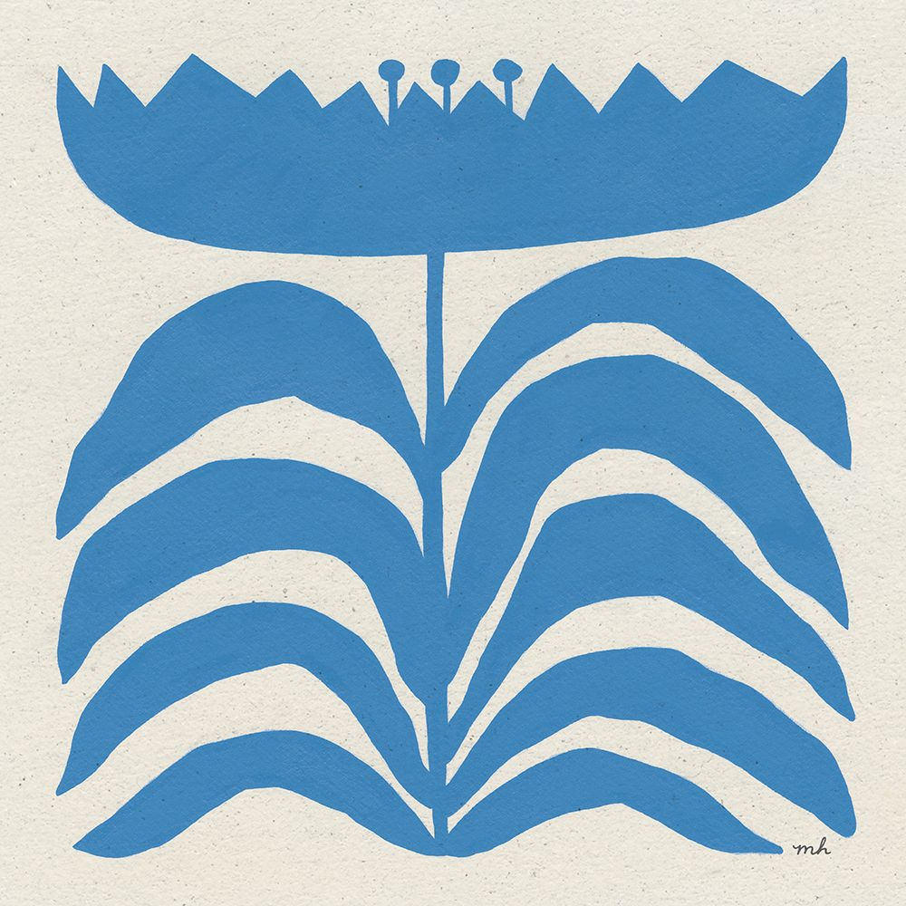 Delighted III Blue art print by Moira Hershey for $57.95 CAD