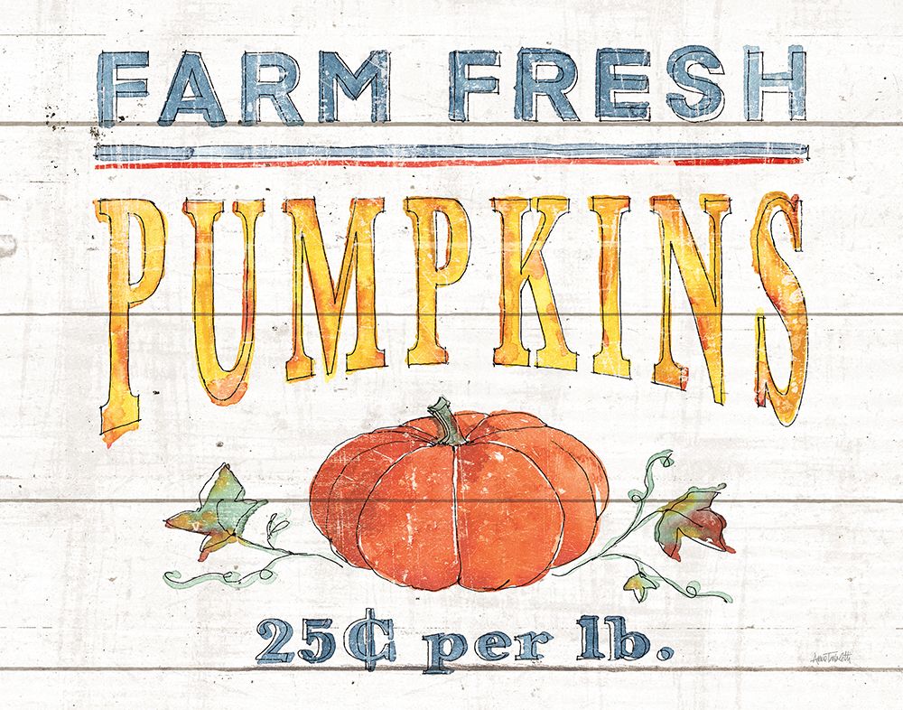 Fall Flair IV Shiplap art print by Anne Tavoletti for $57.95 CAD