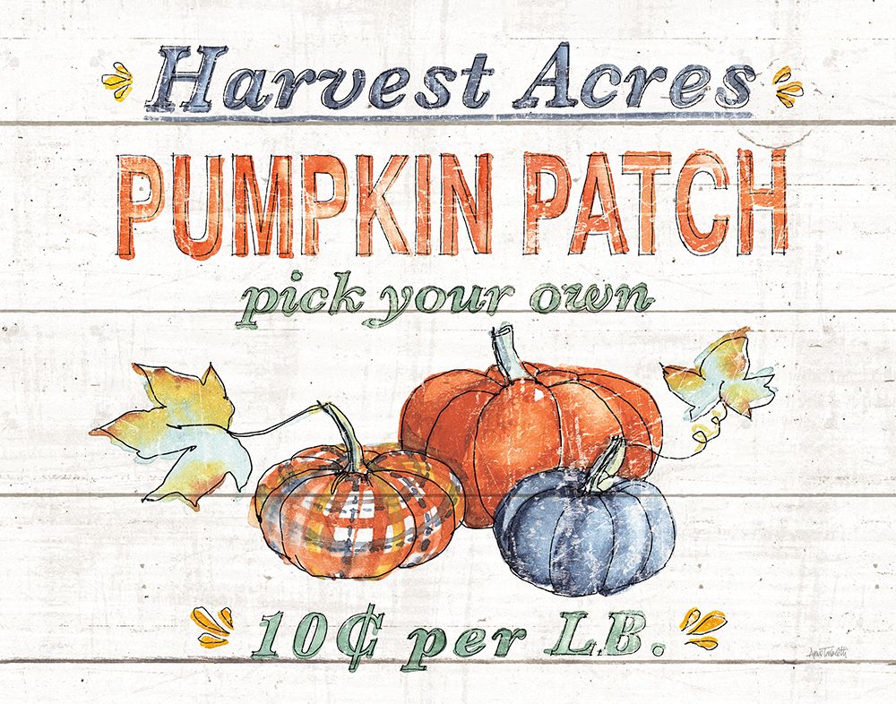 Fall Flair V Shiplap art print by Anne Tavoletti for $57.95 CAD