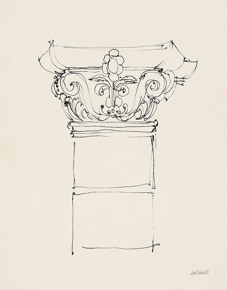 Lucca Column art print by Anne Tavoletti for $57.95 CAD