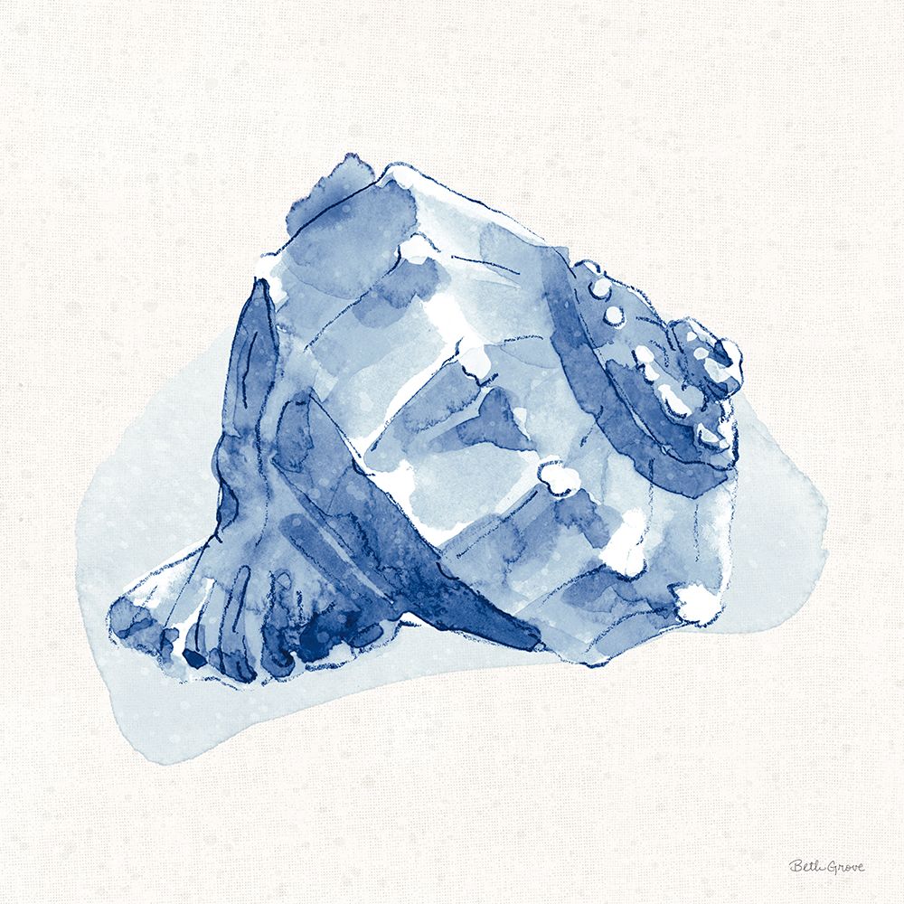 Seaside X Blue art print by Beth Grove for $57.95 CAD