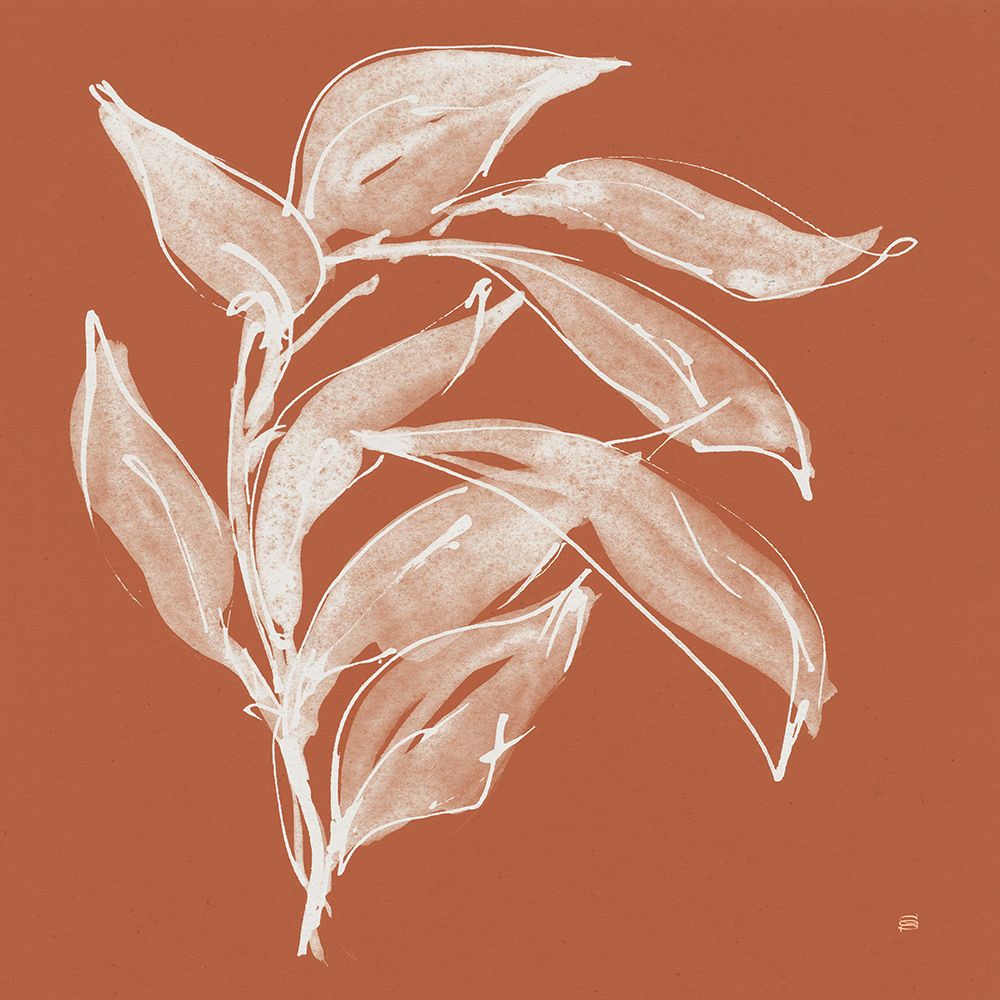 Branch I Terracotta art print by Chris Paschke for $57.95 CAD
