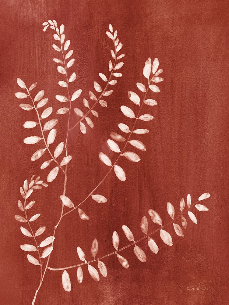 Simple Nature I Burgundy art print by Danhui Nai for $57.95 CAD