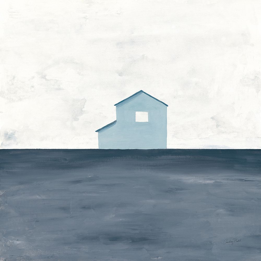 Rural Simplicity IV Blue art print by Courtney Prahl for $57.95 CAD