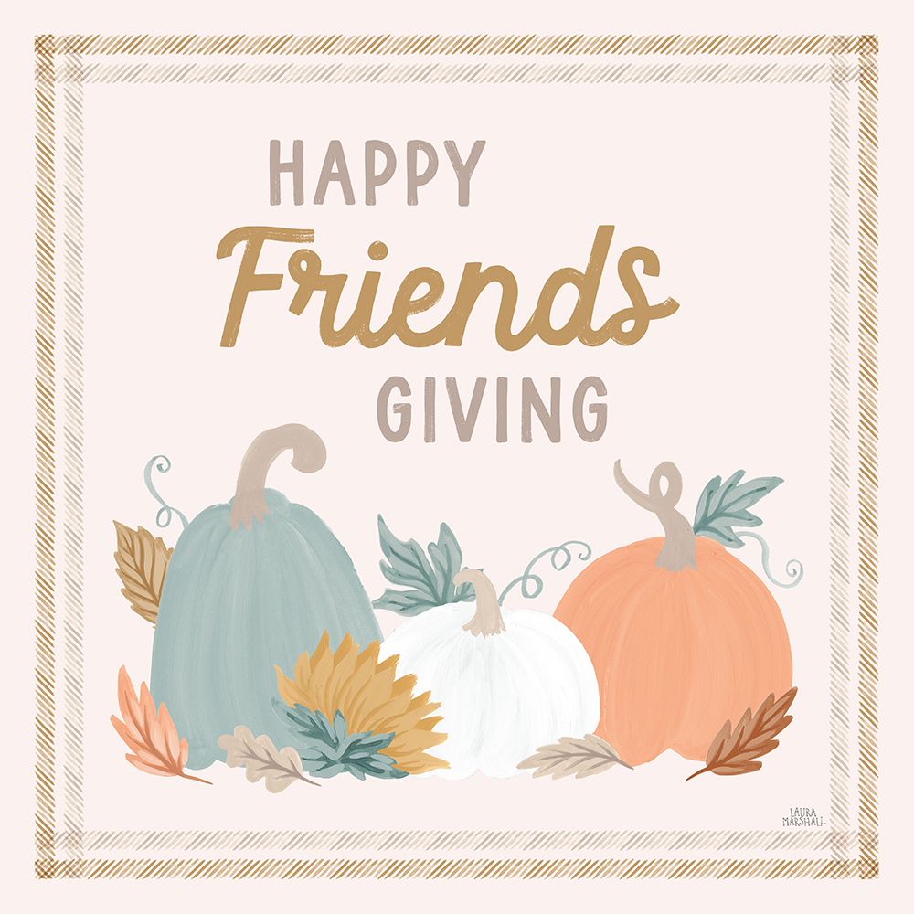 Festive Friendsgiving III art print by Laura Marshall for $57.95 CAD