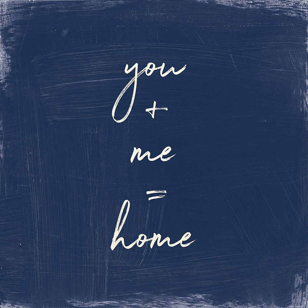 My Home Inspiration I Indigo art print by Wild Apple Portfolio for $57.95 CAD