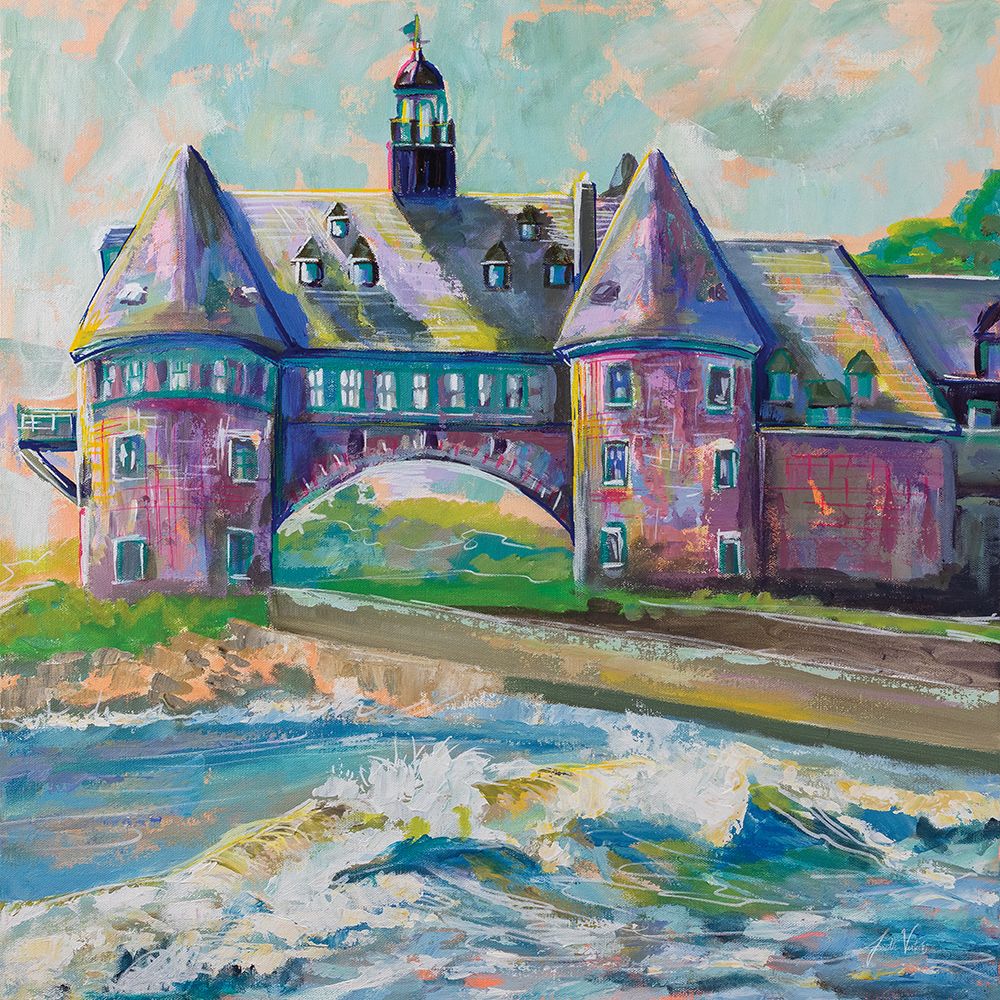 Coastal Towers art print by Jeanette Vertentes for $57.95 CAD