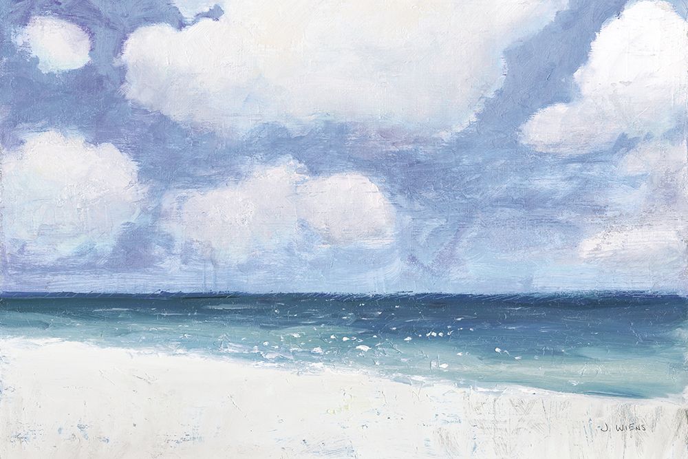 Seascape IV Blue Crop art print by James Wiens for $57.95 CAD