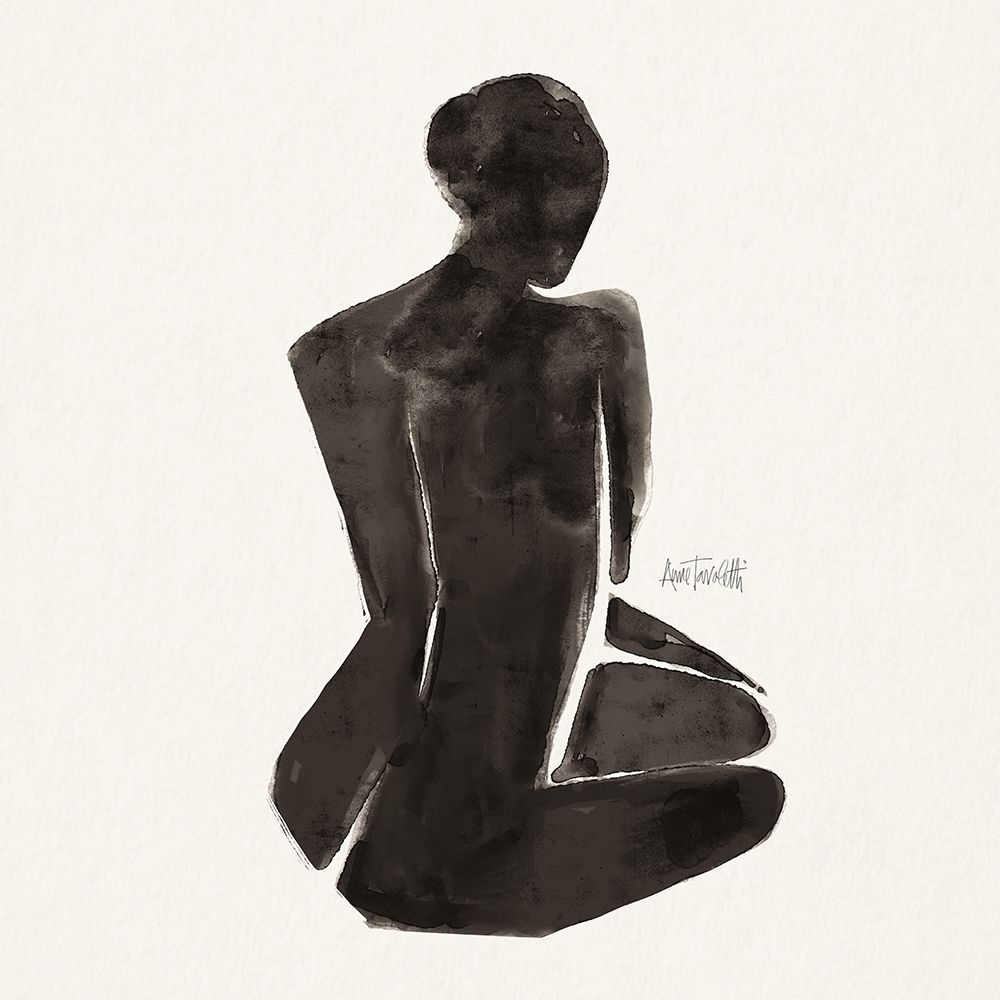 Neutral Nudes I Sq art print by Anne Tavoletti for $57.95 CAD