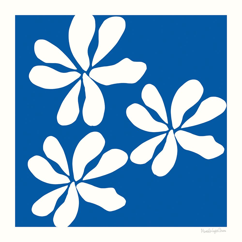 Fleurs de Matisse I Sq art print by Mercedes Lopez Charro for $57.95 CAD