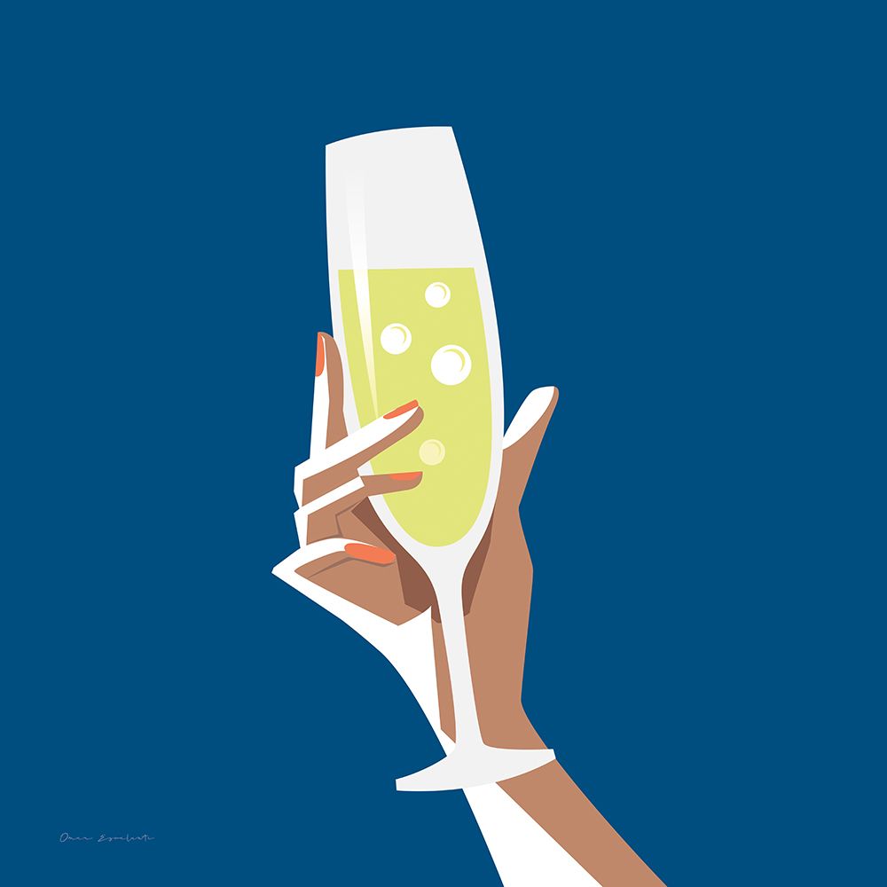 Cocktail Time II Sq art print by Omar Escalante for $57.95 CAD