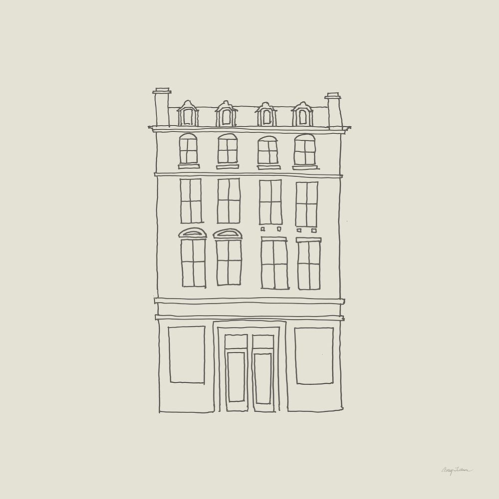 Buildings of London II Sq art print by Avery Tillmon for $57.95 CAD