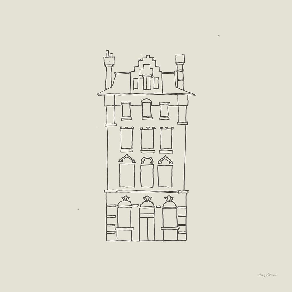 Buildings of London III Sq art print by Avery Tillmon for $57.95 CAD