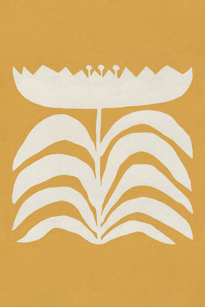 Delighted II Yellow Vertical art print by Moira Hershey for $57.95 CAD