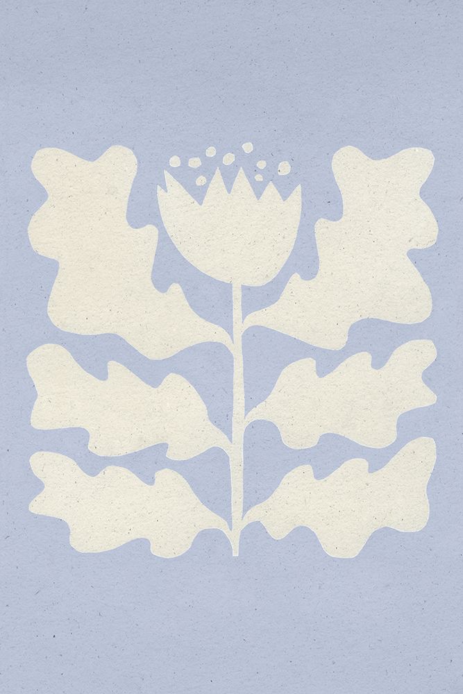 Delighted I Lavender Vertical art print by Moira Hershey for $57.95 CAD