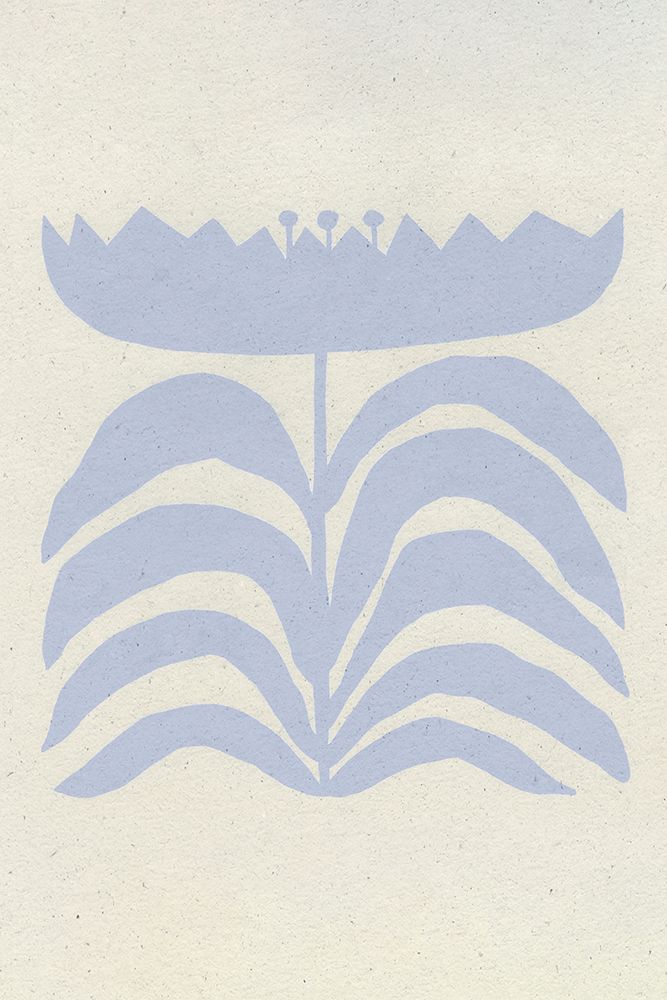 Delighted III Lavender Vertical art print by Moira Hershey for $57.95 CAD