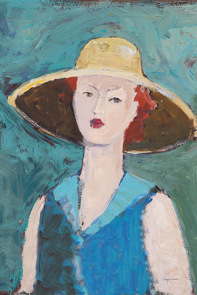 Flea Market Portrait II Blue v2 art print by Avery Tillmon for $57.95 CAD