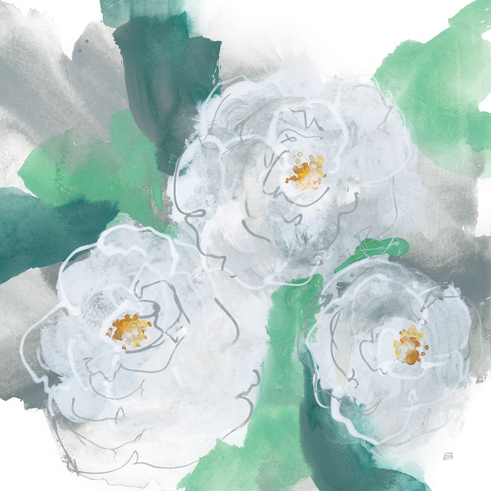 Springtime Peonies I art print by Chris Paschke for $57.95 CAD