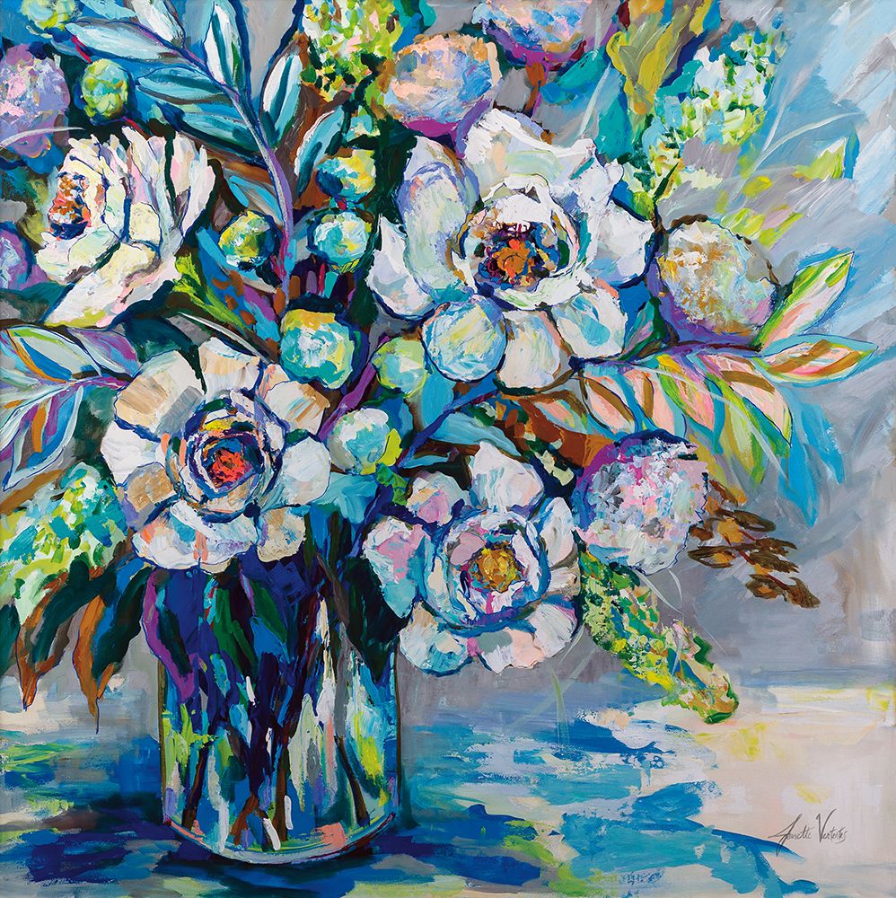 Feeling Blue I art print by Jeanette Vertentes for $57.95 CAD