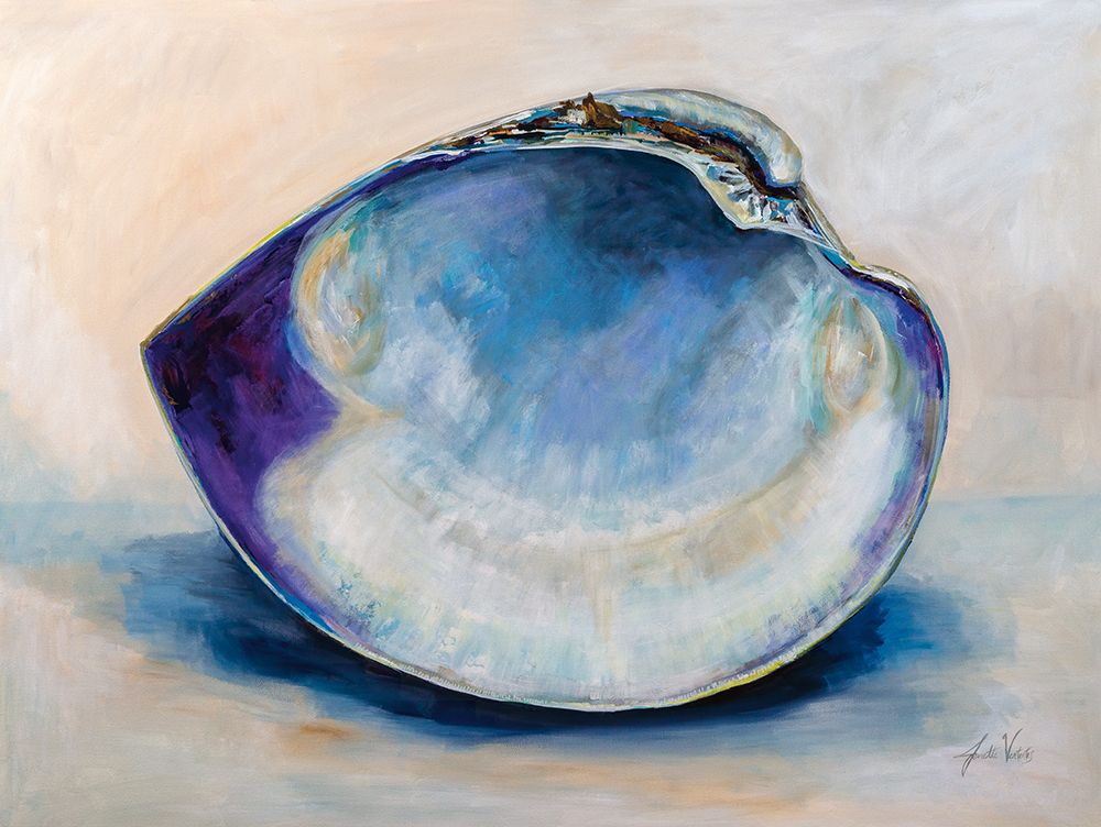 Quahog Shell art print by Jeanette Vertentes for $57.95 CAD
