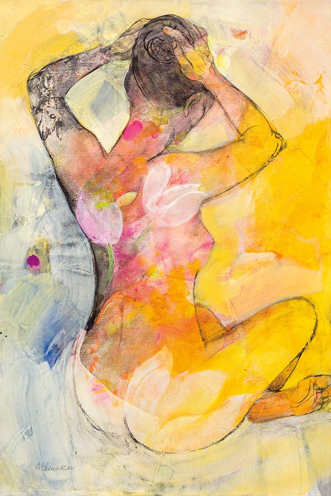 Floral Figures I art print by Albena Hristova for $57.95 CAD