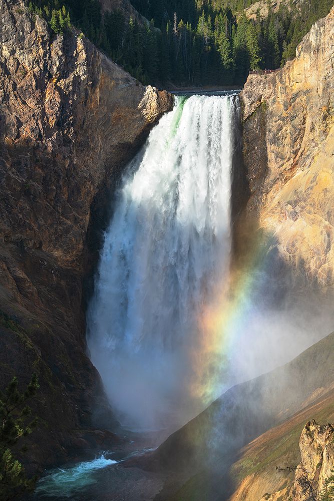 Rainbow Lower Falls art print by Alan Majchrowicz for $57.95 CAD