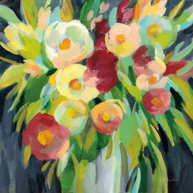 Spring Flowers in a Vase II art print by Silvia Vassileva for $57.95 CAD