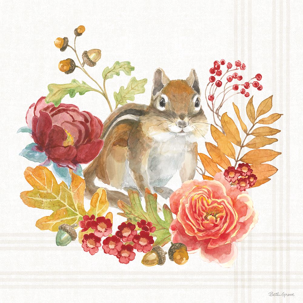 Wooded Harvest IV art print by Beth Grove for $57.95 CAD