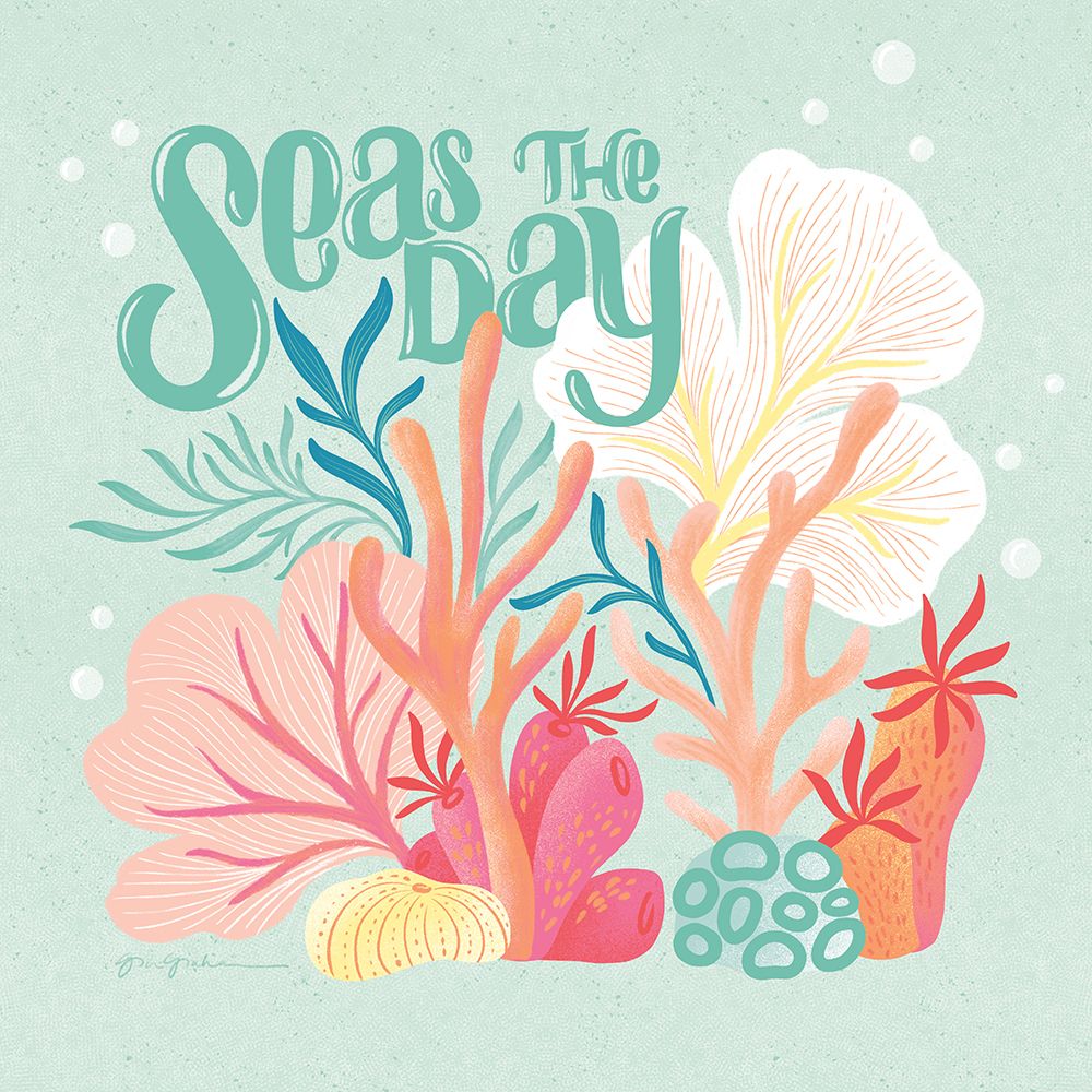 Under the Sea II art print by Gia Graham for $57.95 CAD