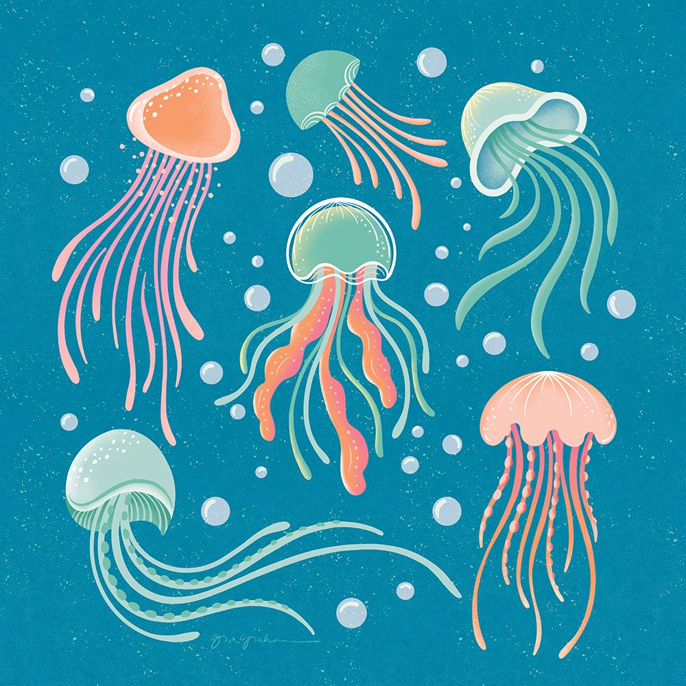 Under the Sea IV art print by Gia Graham for $57.95 CAD
