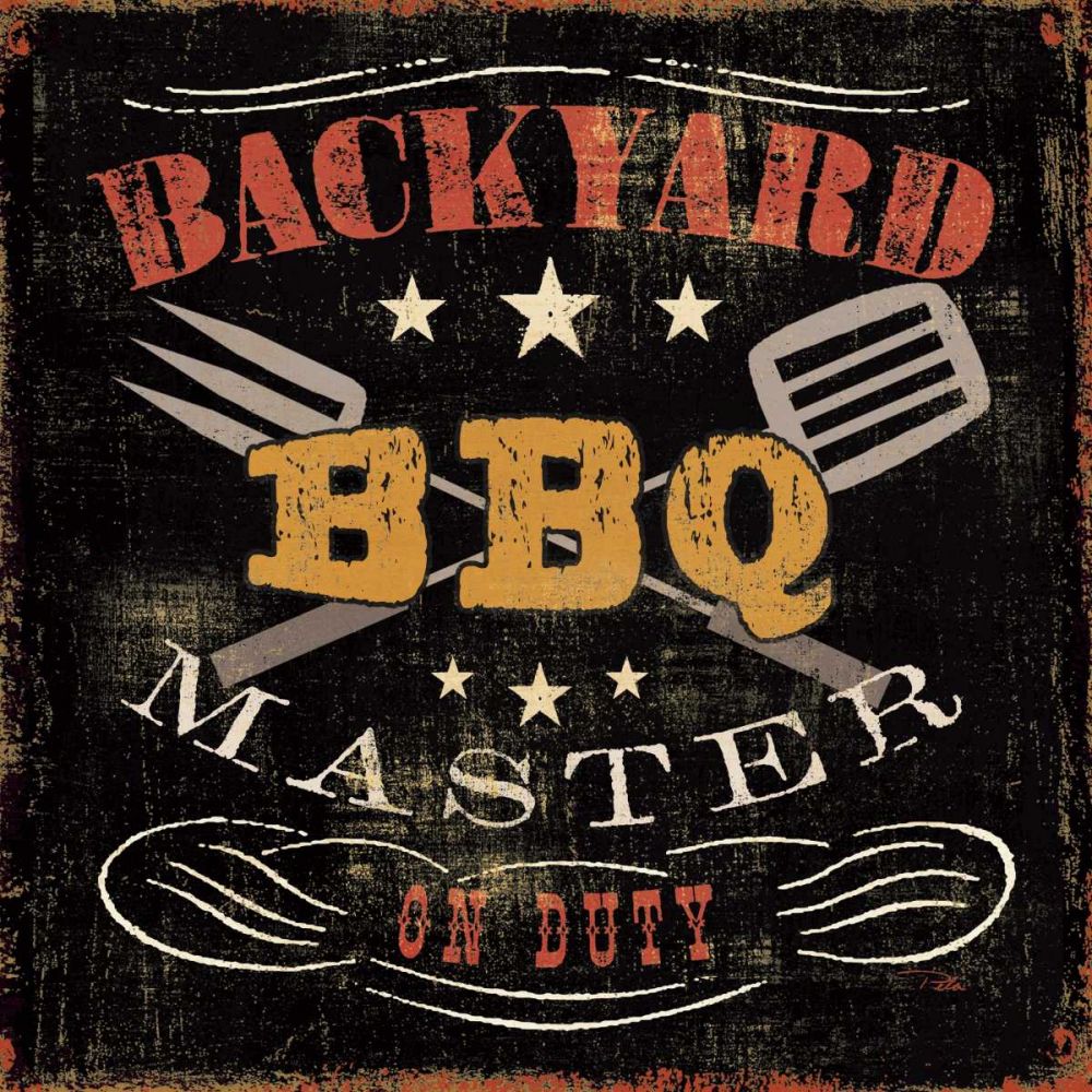 Backyard BBQ art print by Pela Studio for $57.95 CAD