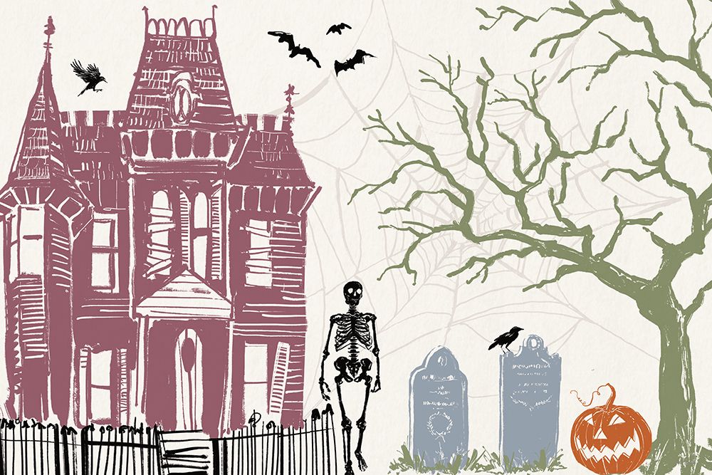 Haunted I Color art print by Anne Tavoletti for $57.95 CAD