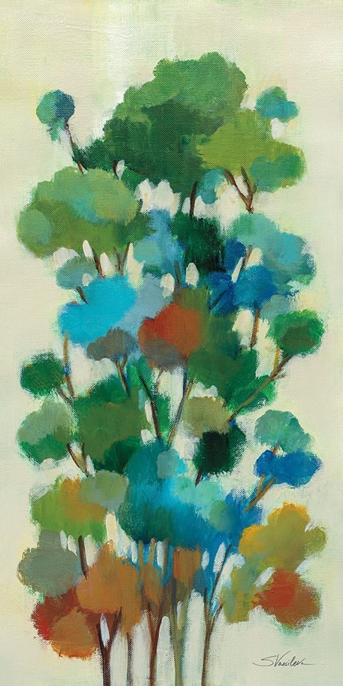 Green Branches I art print by Silvia Vassileva for $57.95 CAD