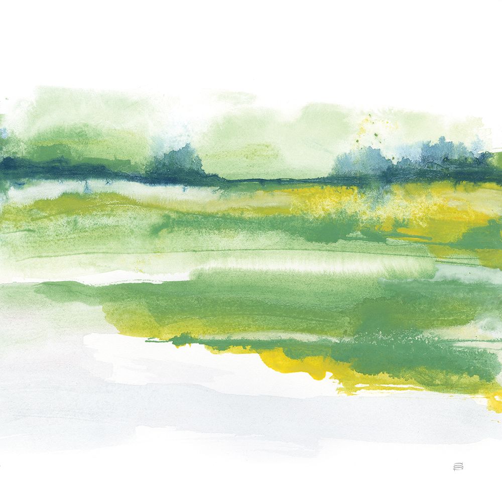 Emerald and Chartreuse I art print by Chris Paschke for $57.95 CAD