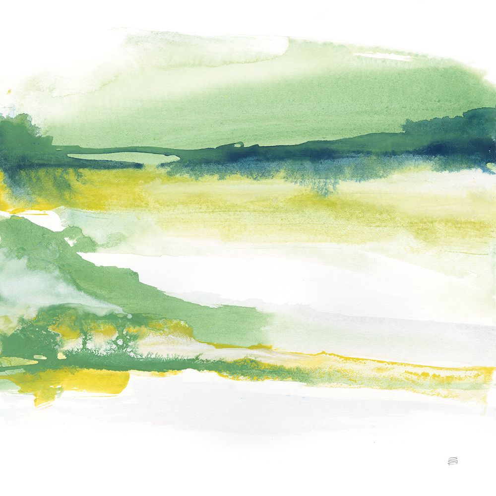 Emerald and Chartreuse II art print by Chris Paschke for $57.95 CAD