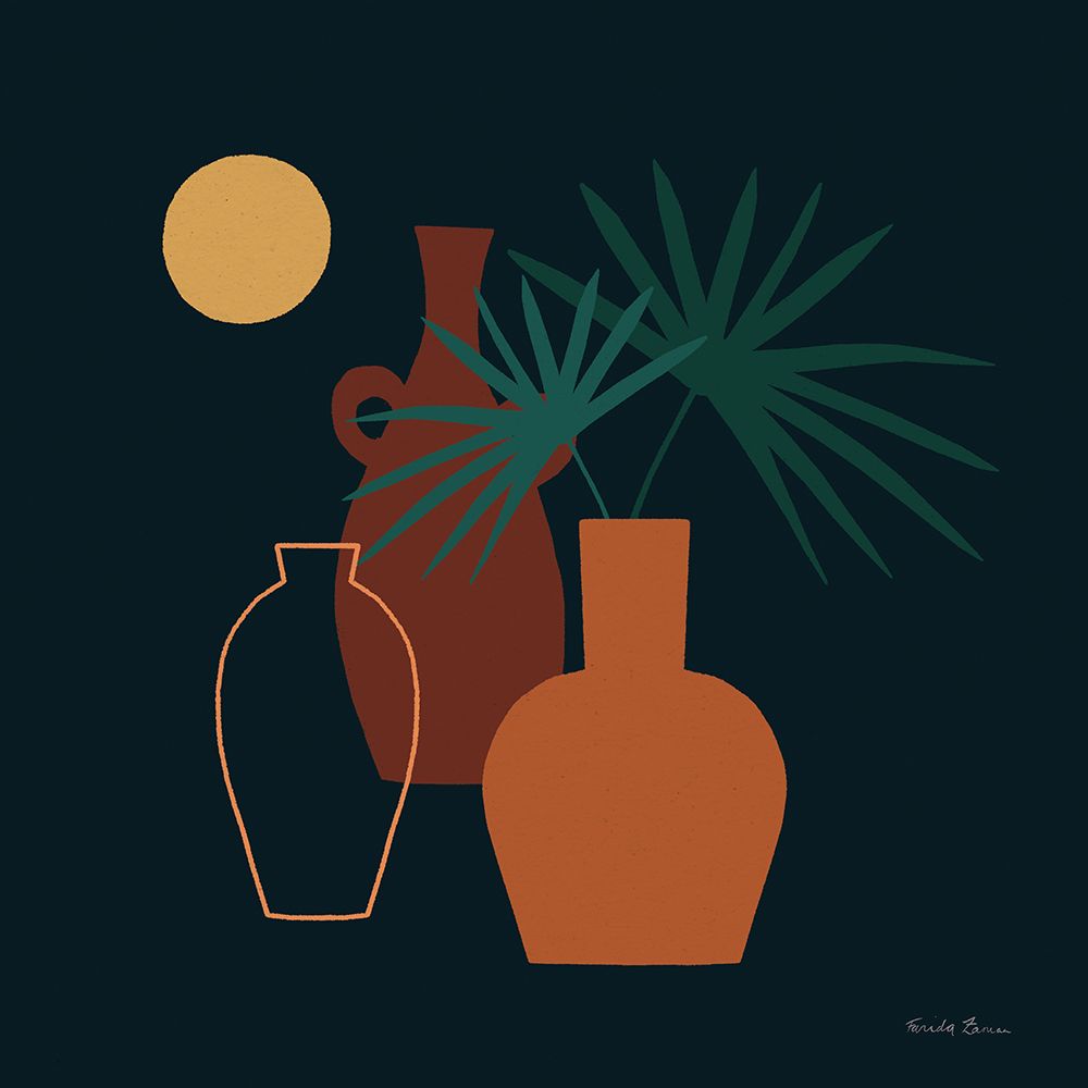 Mod Vessels I Regal art print by Farida Zaman for $57.95 CAD