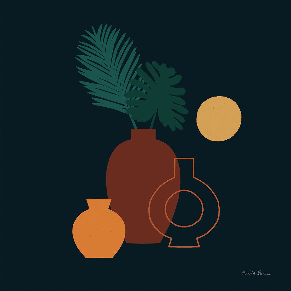 Mod Vessels II Regal art print by Farida Zaman for $57.95 CAD