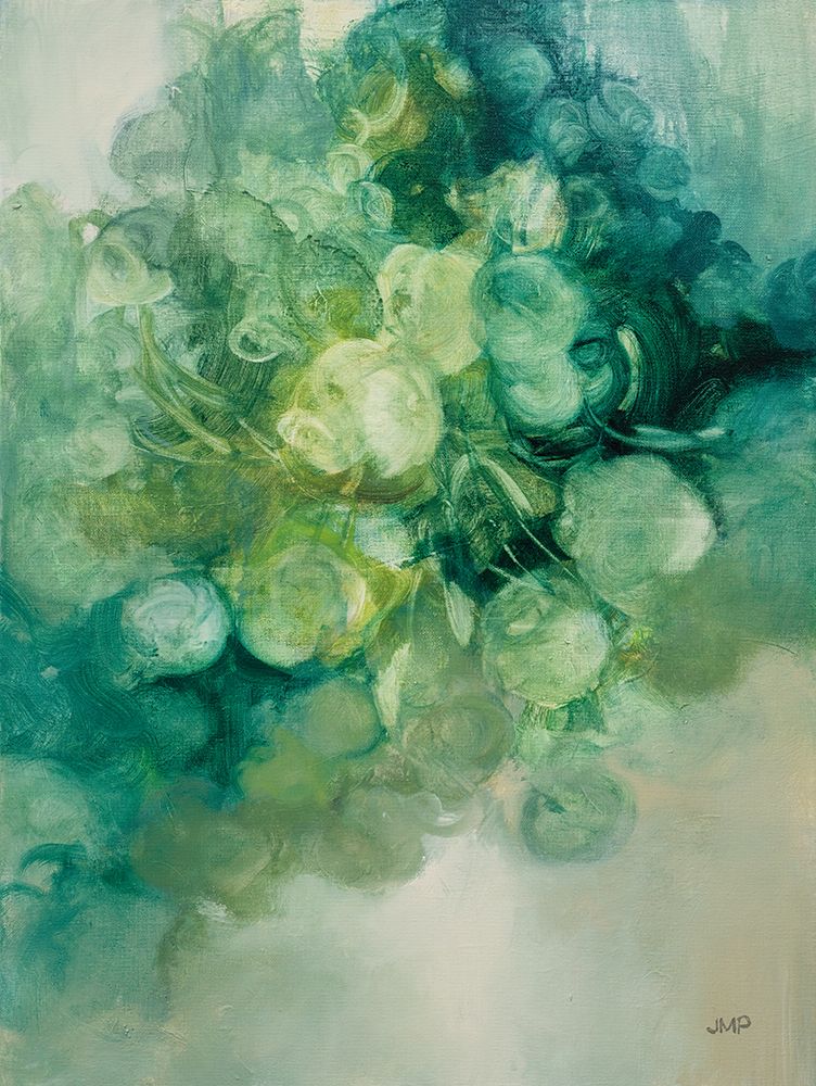 Emerald Pilea I art print by Julia Purinton for $57.95 CAD