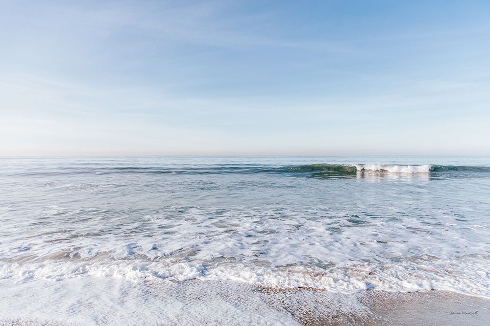 Santa Monica Beach III art print by Laura Marshall for $57.95 CAD