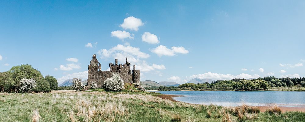 Kilchurn Castle art print by Laura Marshall for $57.95 CAD