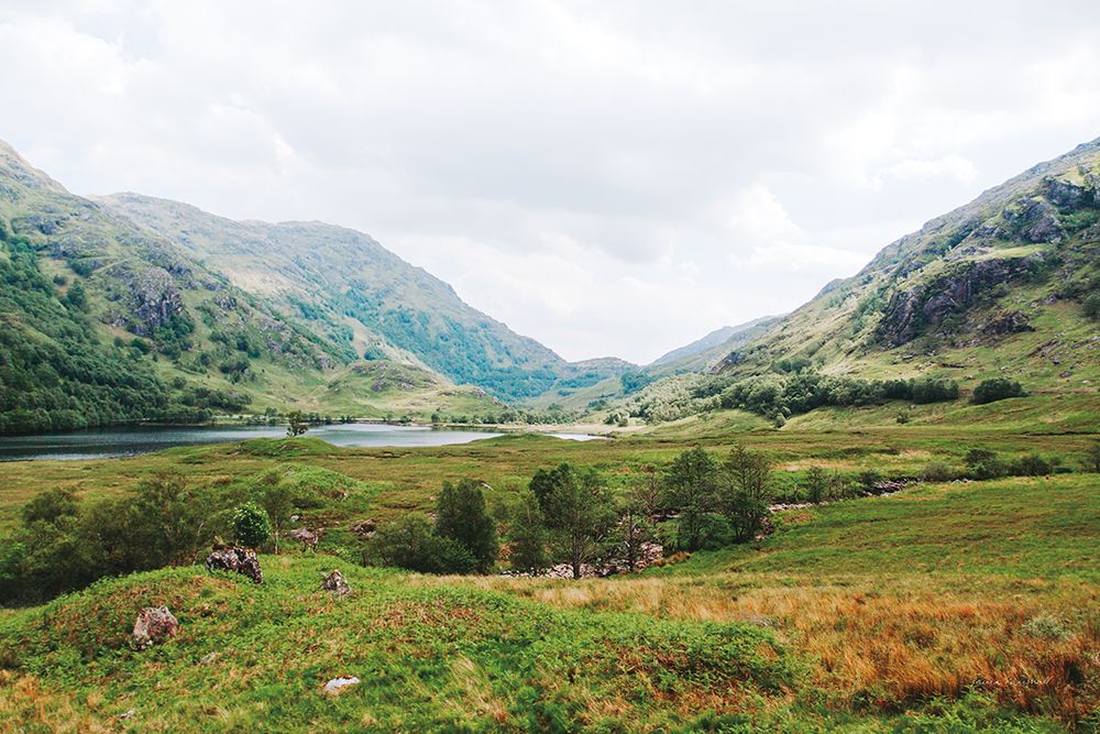 Highland Mountains art print by Laura Marshall for $57.95 CAD