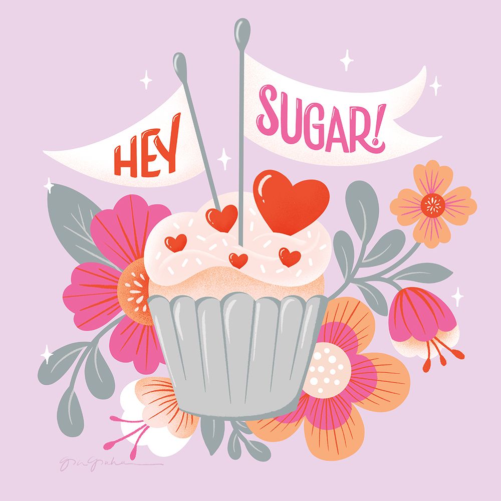 Sweet Hearts II art print by Gia Graham for $57.95 CAD