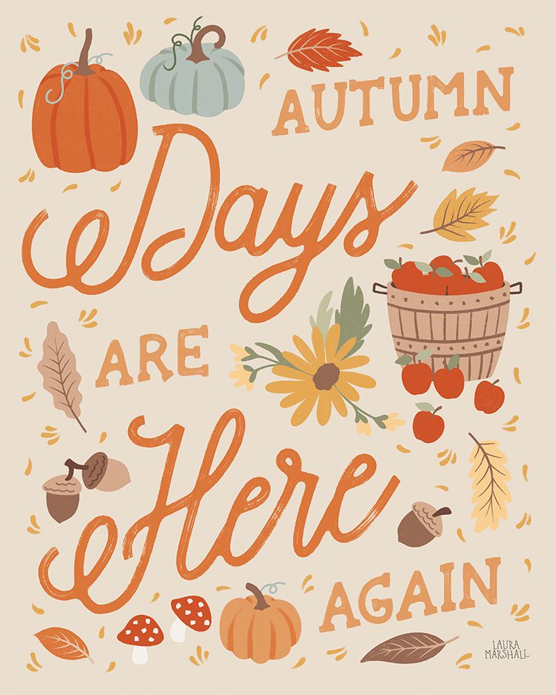 Harvest Wishes VI art print by Laura Marshall for $57.95 CAD