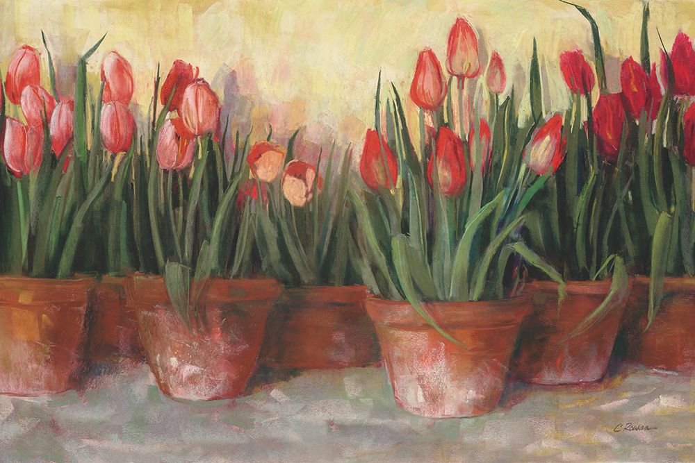Pattys Tulips art print by Carol Rowan for $57.95 CAD