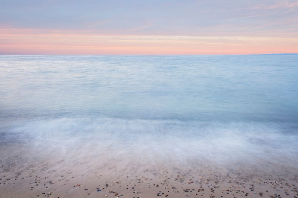 Lake Superior Beach II Sunset art print by Alan Majchrowicz for $57.95 CAD