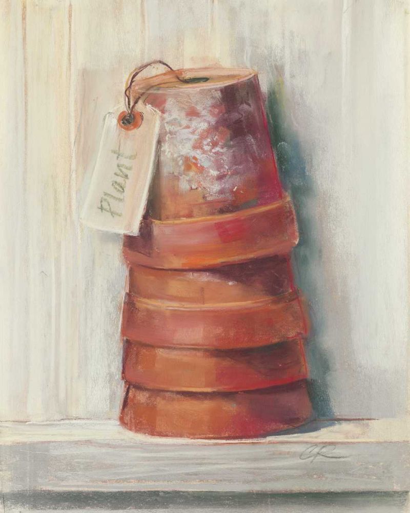 Terracotta Pots art print by Carol Rowan for $57.95 CAD