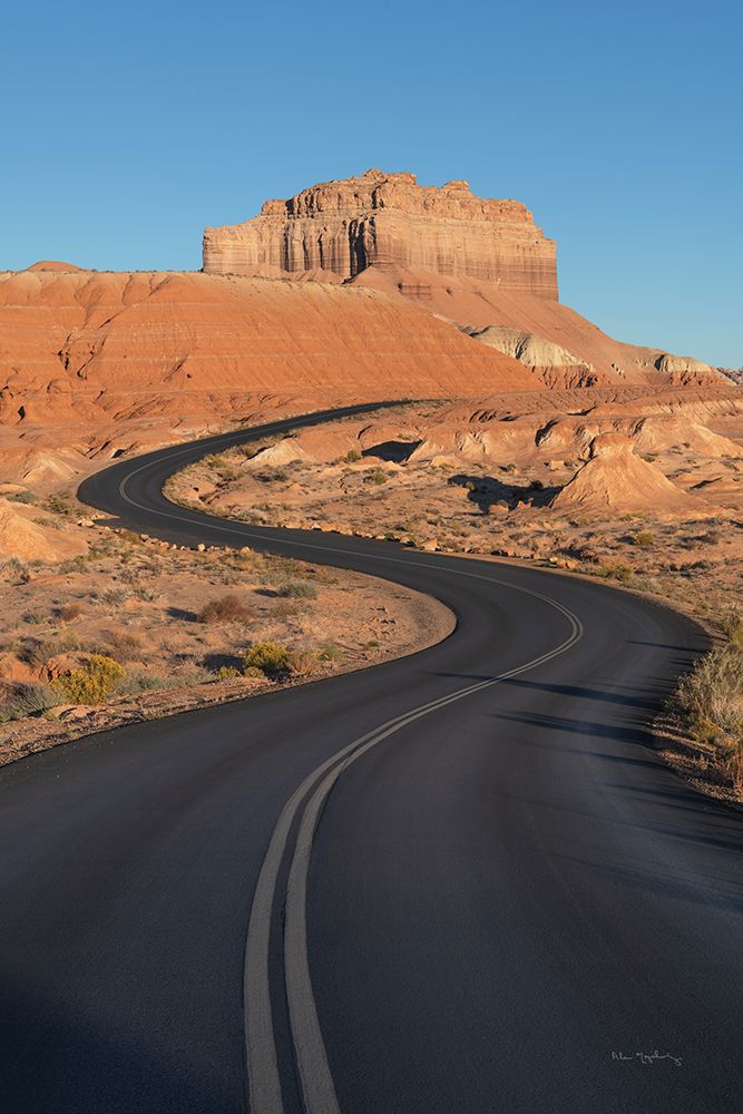 Goblin Valley State Park Road art print by Alan Majchrowicz for $57.95 CAD