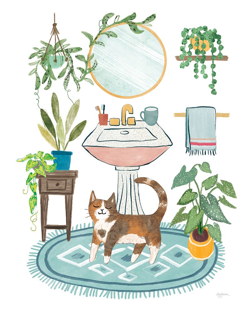 Urban Jungle Bath III art print by Mary Urban for $57.95 CAD