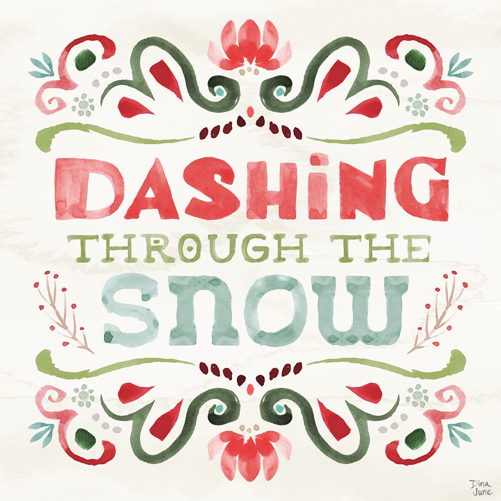 Festive Season IV art print by Dina June for $57.95 CAD